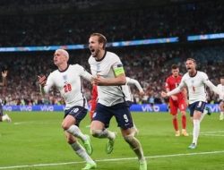 Hasil EURO 2020 Inggris vs Denmark: Main Di Kandang dan Dapat Penalti, Inggris ke Final