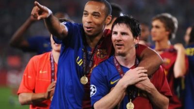 Thierry Henry Lionel Messi