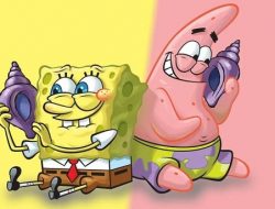 PP WA Spongebob dan Patrick yang Keren dan Lucu