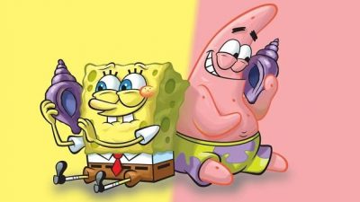 PP WA Spongebob dan Patrick yang Keren dan Lucu