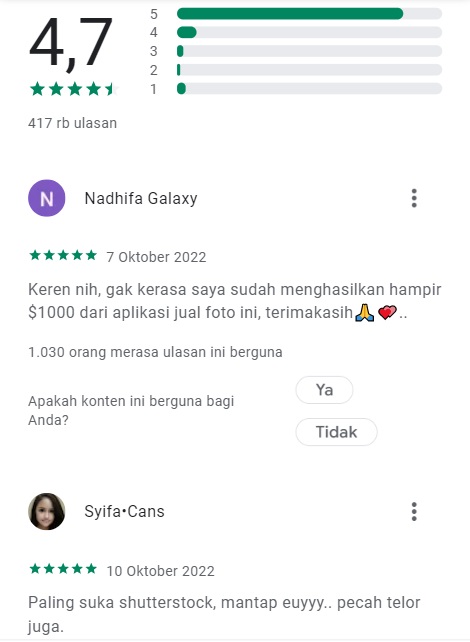 aplikasi jual foto online