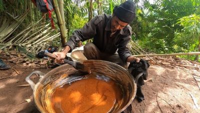 Petani Gula Cipongkor Coba Kembangkan Gula Semut Aren