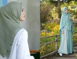 Jilbab yang Cocok untuk Warna Hijau Mint