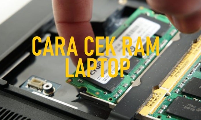 cara cek RAM laptop