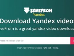 SaveFrom Yandex, Download Video Sepuasnya Konversi MP3