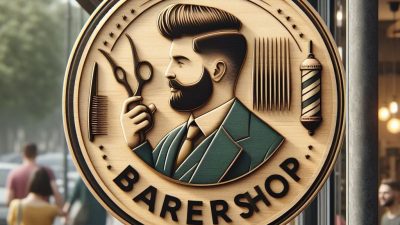 logo barbershop gratis