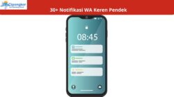 Notifikasi WA Keren Pendek