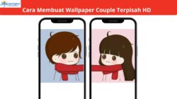 Cara Membuat Wallpaper Couple Terpisah HD