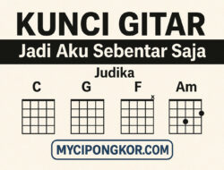 Kunci Gitar Lagu Judika Jadi Aku Sebentar Saja