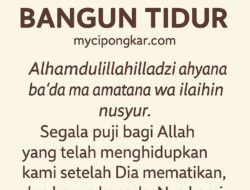 Doa Bangun Tidur