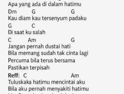 Kunci Gitar Lagu Tulus Radja