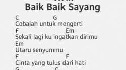 Kunci Gitar Lagu Wali Baik Baik Sayang