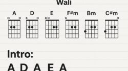 Kunci Gitar Lagu Wali Harga Diri