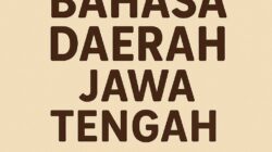 Bahasa Daerah Jawa Tengah
