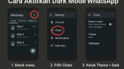 Cara Aktifkan Dark Mode WhatsApp