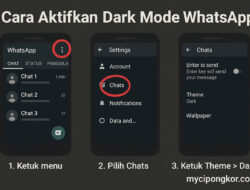 Cara Aktifkan Dark Mode WhatsApp