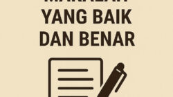 Cara Membuat Makalah yang Baik dan Benar