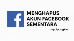 Cara Menghapus Akun Facebook Sementara