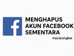 Cara Menghapus Akun Facebook Sementara