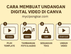 Cara Membuat Undangan Digital Video Di Canva Dengan Mudah, dan Praktis