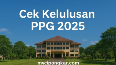 Cek Kelulusan PPG 2025