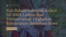 Kuis Bahasa Indonesia Kelas 4 SD
