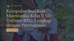 Kuis Matematika Kelas V SD