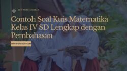 Soal Kuis Matematika Kelas IV SD